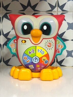 Fisher Price Linkimals Light & Learn Owl Interactive Musical Learning ABC’s Toy